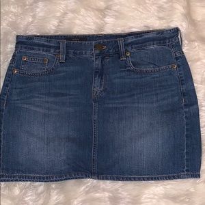 Indigo Denim Skirt